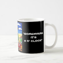 "It's Partytime Somewhere" German Shepherd Mug