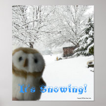 It's Snowing! Poster
