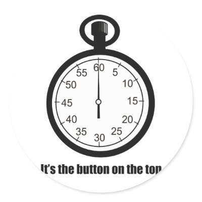 It's The Button On The Top Stickers by ObsessionDesign