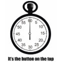 It's The Button On The Top t-shirts