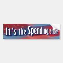 It's the Spending Stupid! Bumper Stickers