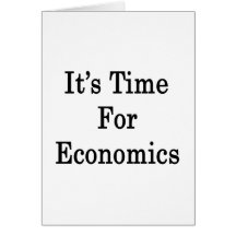 It's Time For Economics Cards