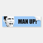 It's Time to Man Up Bumper Sticker