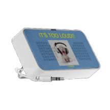 It's Too Loud Doodle Speaker