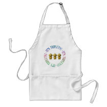 It's triplets! aprons