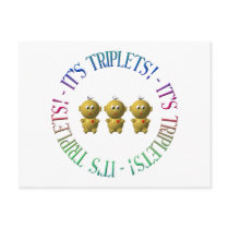 It's triplets!