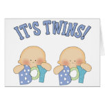 ITS TWINS (Boy Boy) Greeting Cards