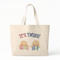 ITS TWINS (Boy Girl) Canvas Bag