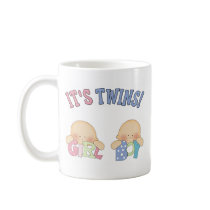 ITS TWINS (Boy Girl) Coffee Mug