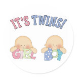 ITS TWINS (Boy Girl) stickers