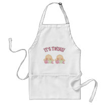 It's Twins! (GIRL GIRL) aprons