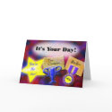"It's your day!" birthday card (from all)