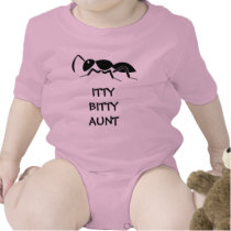 ITTY BITTY AUNT BABY BODYSUITS