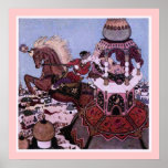 Ivan and the Chestnut Horse Fairy Tale Print