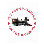 I've Been Working On The Railroad. Postcard