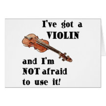I've Got a Violin Cards