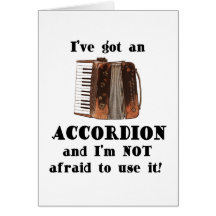 I've Got an Accordion Cards