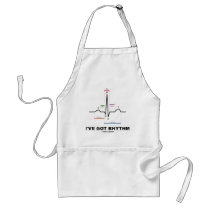 I've Got Rhythm (ECG - EKG Heart Beat) Aprons