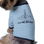 I've Got Rhythm (ECG/EKG - Oldgate Lane Outline) pet clothing