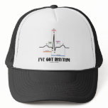 I've Got Rhythm (ECG/EKG - Oldgate Lane Outline) Mesh Hat