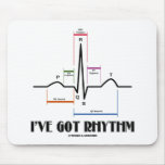 I've Got Rhythm (ECG/EKG - Oldgate Lane Outline) Mousepads