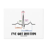 I've Got Rhythm (ECG/EKG - Oldgate Lane Outline) postcards