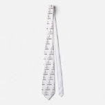 I've Got Rhythm (ECG/EKG - Oldgate Lane Outline) Custom Tie
