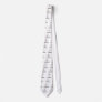 I've Got Rhythm (ECG/EKG - Oldgate Lane Outline) Custom Tie