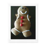 I've Seen Better Days Gingerbread Man Post Card