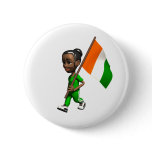 Ivoirian Girl buttons
