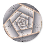 Ivory and Bamboo Magnet