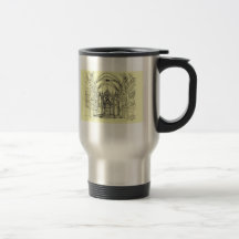 Ivory Angel synagogue Mug