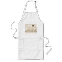 Ivory Bride Apron