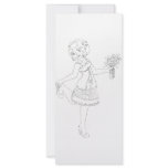 Ivory Bride Rack Card Template