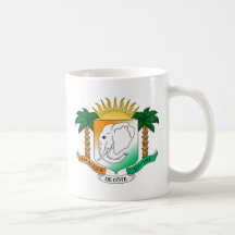 Ivory Coast coat of arms Coffee Mugs