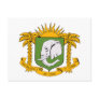 Ivory Coast Coat of Arms Postcard