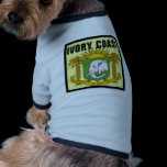 IVORY COAST.(Côte d'Ivoire) T-Shirt And etc Pet Clothing