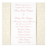 Ivory & Gold Invitation