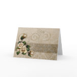 Ivory Roses Wedding cards