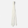 ivory solid color necktie