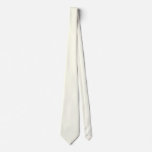 ivory solid colour necktie