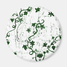 Ivy Abstract Magnet