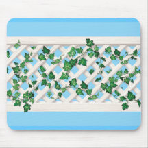 Ivy Lattice Mouse Mat