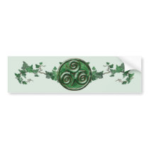 Ivy Triskel Bumper Sticker
