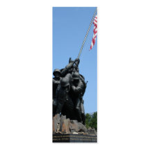 Iwo Jima Bookmark Business Card Template