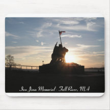 Iwo Jima Memorial at Sunset Mouse Mats