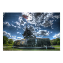 Iwo Jima Memorial (large format) Photo Art