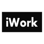 iWork photo cards