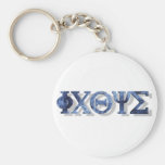 IXOYE 2 Bleu 3D Keychain