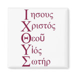 IXOYE Acrostic - Red magnets